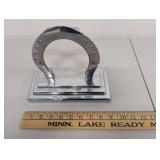 Vintage Metal Horseshoe Trophy