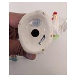 Set of Ceramic Rooster and Hen Figurines some with Maker