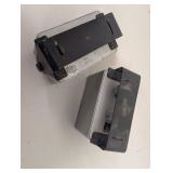 Vintage Realistic Minimus-7 Silver Speakers Cat No 40-2034 Pair Radio Shack