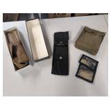 Wyoming Knife Set with Multiple Saws and Pouches for Outdoor Survival and Hunting