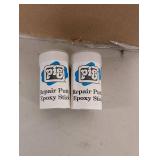 Lot of PIG Repair Putty Epoxy Sticks for Quick and Durable Repairs - Made in USA