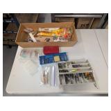 Assorted Fishing Tackle Lot with Lures, Hooks, Bobbers, and Accessories for Hobbyists