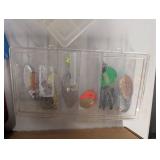 Assorted Fishing Tackle Lot with Lures, Hooks, Bobbers, and Accessories for Hobbyists