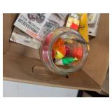 Assorted Fishing Tackle Lot with Lures, Hooks, Bobbers, and Accessories for Hobbyists