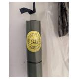 Trophy Hunter Deer Call, Realtree Camo Bag, Ameristep Bow Holder, Hunting Accessories