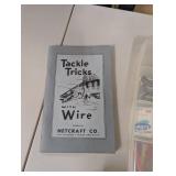 Comprehensive Fishing Tackle Kit with Multiple Supplies and Netcraft Co. Booklet