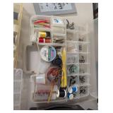 Comprehensive Fishing Tackle Kit with Multiple Supplies and Netcraft Co. Booklet