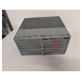 Vintage Industrial wooden Multi-Drawer Organizer