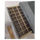 Vintage Industrial wooden Multi-Drawer Organizer