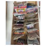 Collection of 16 Die-Cast Cars Featuring Hot Wheels, Batman, Coca-Cola, and NASCAR