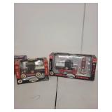Gearbox 1912 Ford Oil Tanker Texaco Die-Cast Coin Bank Lot with Gas Pump Replica