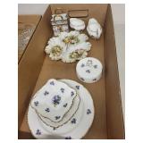 Royal Stafford Sweet Violets Bone China Tableware and Floral Porcelain Dish Set