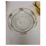 Collection of 6 Vintage Glass Bowls and Dishes Assorted Styles