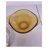 Collection of 6 Vintage Glass Bowls and Dishes Assorted Styles