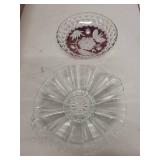 Collection of 6 Vintage Glass Bowls and Dishes Assorted Styles