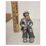 Emmett Kelly Jr. Flambro Limited Edition Clown & Child Figurine