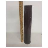 Vintage Metal Artillery Shell Casing Approx. 23 Inches Tall
