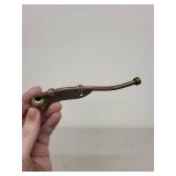 Collection of 4 Vintage Belt Buckles, Leather Key Holder, and Pipe Shaped Keychain