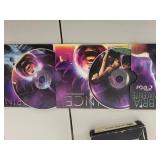 Music and Movie Record Collection: Vinyl, CDs, and 8-Track