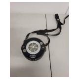 Vintage Detex Newman Guard Clock with Leather Strap