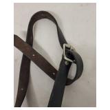 Vintage Detex Newman Guard Clock with Leather Strap