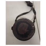 Vintage Detex Newman Guard Clock with Leather Strap