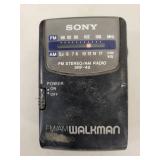 Mixed Lot of Tools and Sony FM/AM Walkman