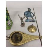 Eclectic Collectibles Lot: Camel Lighter, Avon Stop
