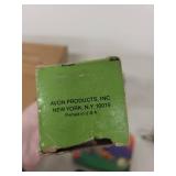 Eclectic Collectibles Lot: Camel Lighter, Avon Stop