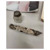 Vintage Collectibles Lot with 1992 Coca-Cola Napkin Dispenser, Marilyn Monroe Calendar, Hard Rock Cafe Menu, and More