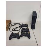 Xbox 360 S Console with 4 Controllers and HDMI Cable