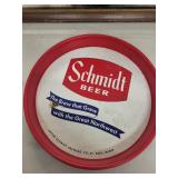 Michelob Bar Mirror and Schmidt Beer Tray Collectible Set