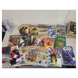 Large Collection of Mixed Comic Books Including Marvel, DC, Archie, and Star Wars