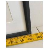 Framed Artwork of Rag Doll on Ladder Back Chair