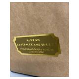 Framed Artwork of Rag Doll on Ladder Back Chair