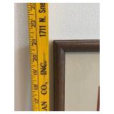 Framed Watercolor Landscape by Sandra L. Lashier