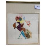 Framed Artwork by Susan Hamady - 