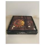 Dartington Crystal Daisy Large Platter FT207