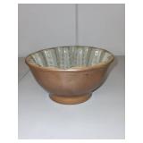 Antique Stoneware Food Mold with Fish Design