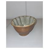 Antique Stoneware Food Mold with Fish Design