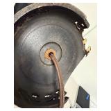 Vintage Japanese Cloisonne Table Lamp with Decorative Enamel Bands