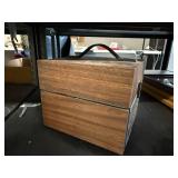 Bell & Howell Slide Cube Projector with Chinon Optical Lens and Boxed Lamp