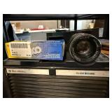 Bell & Howell Slide Cube Projector with Chinon Optical Lens and Boxed Lamp