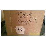 120+ Earrings & Rings New Fashion Jewelry Lot