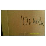 10 Necklaces New Fashion Jewelry Lot