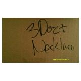 3 Dozen Necklaces New Fashion Jewelry Lot