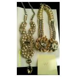 22 Necklaces New Fashion Jewelry Lot