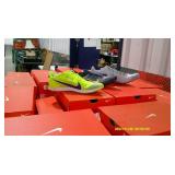 Shoe Pallet #5 130+ Pair Nike Track Shoes Asst. Sizes, Models. MSRP $8450.00+