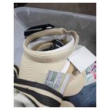 Hat Tote #3 59 Hats NWT with tote