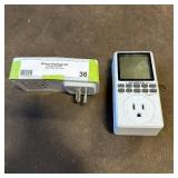 2 Digital Timer Outlet